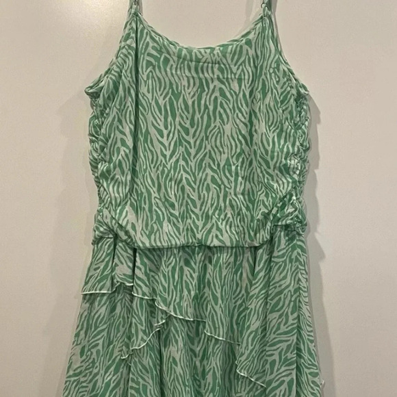 DVF Diane Von Furstenberg For Target Sea Twig Green Mini Dress 2X NWT (476) - Picture 4 of 7